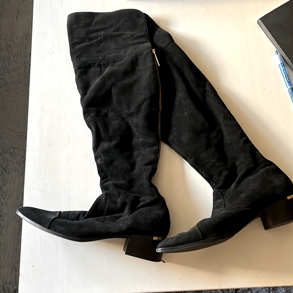 Donald Pliner over the knee boots